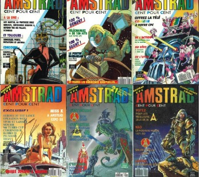 ma collec' d'Amstrad CPC